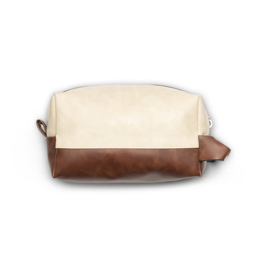 Dopp Kit - Ecru/Kodiak