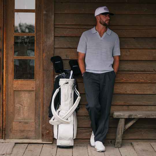 SMU Rover Stand Bag - Bone