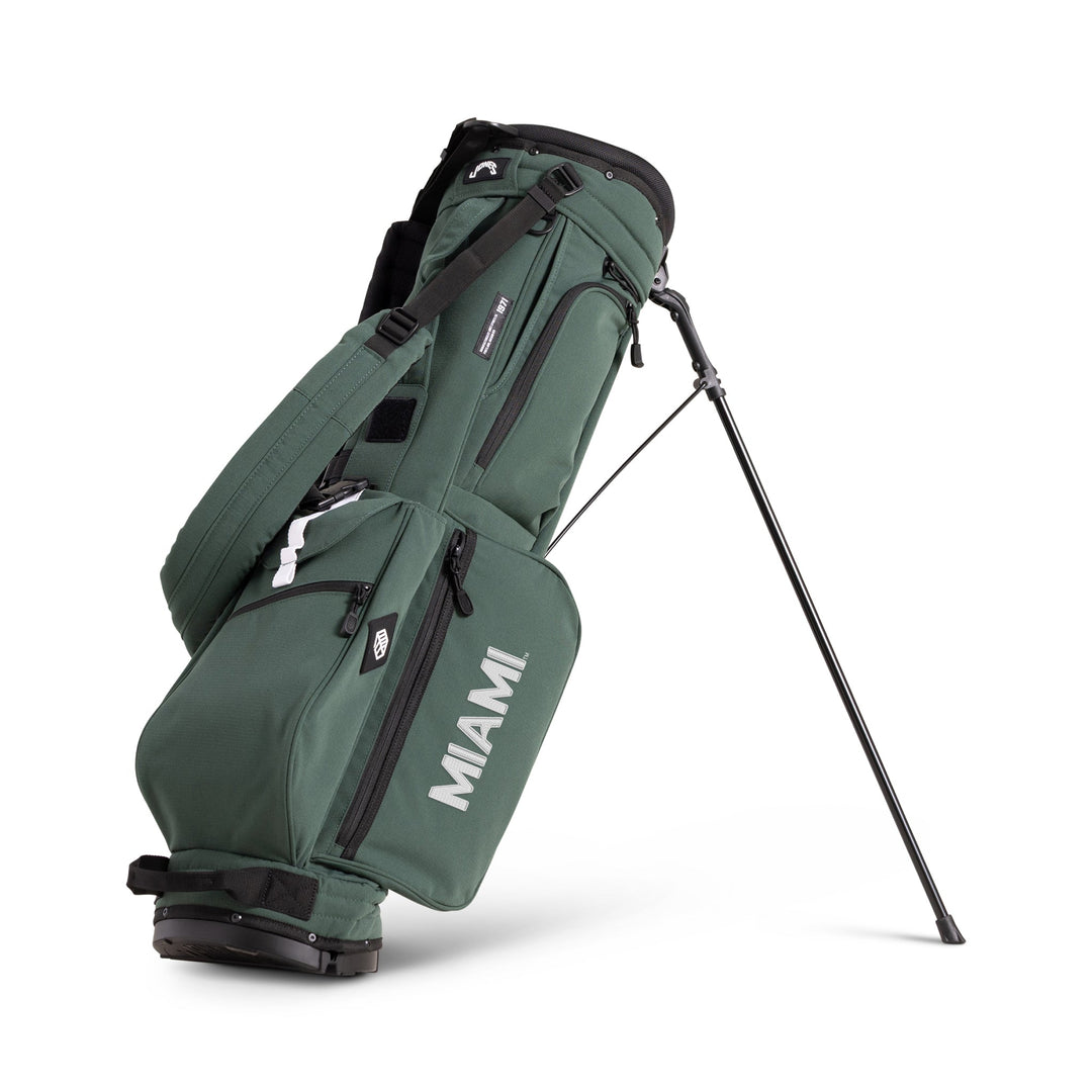 Miami Rover Stand Bag - Dark Green